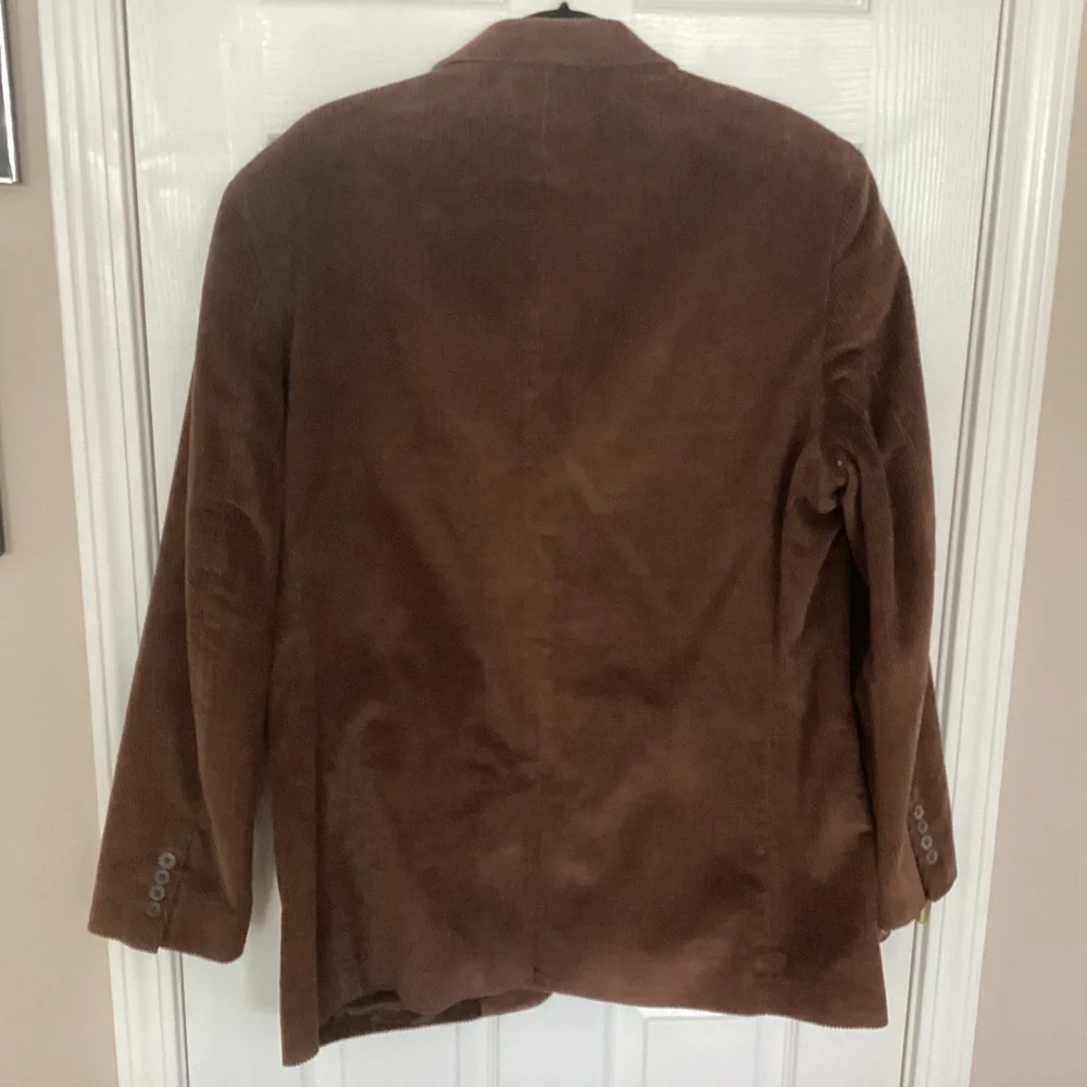 Club Room Men's Tan Corduroy Blazer